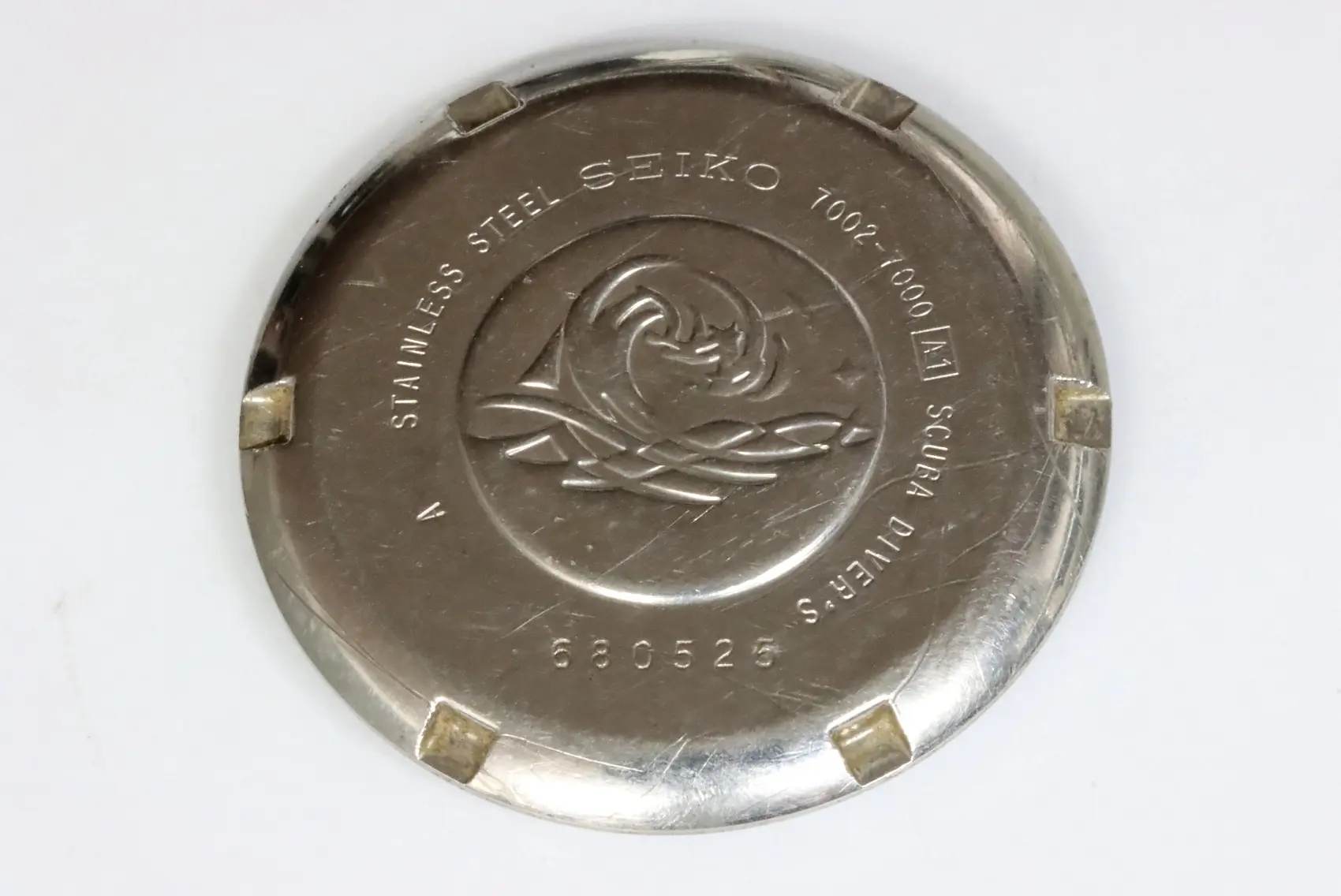 Seiko 7002-7000 divers screw case back for spares restore