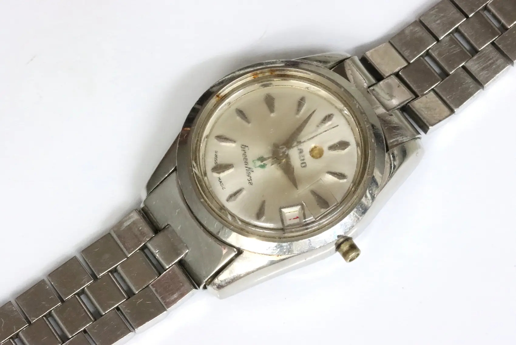 Rado green horse eta 2551 Ladies watch for spares restore