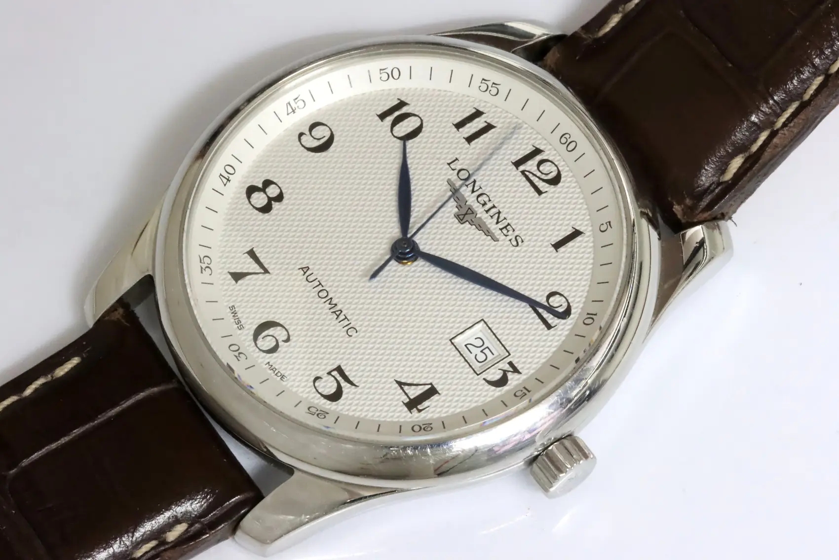 The Longines master collection L2.793.4 mechanical (40mm) Swiss watch