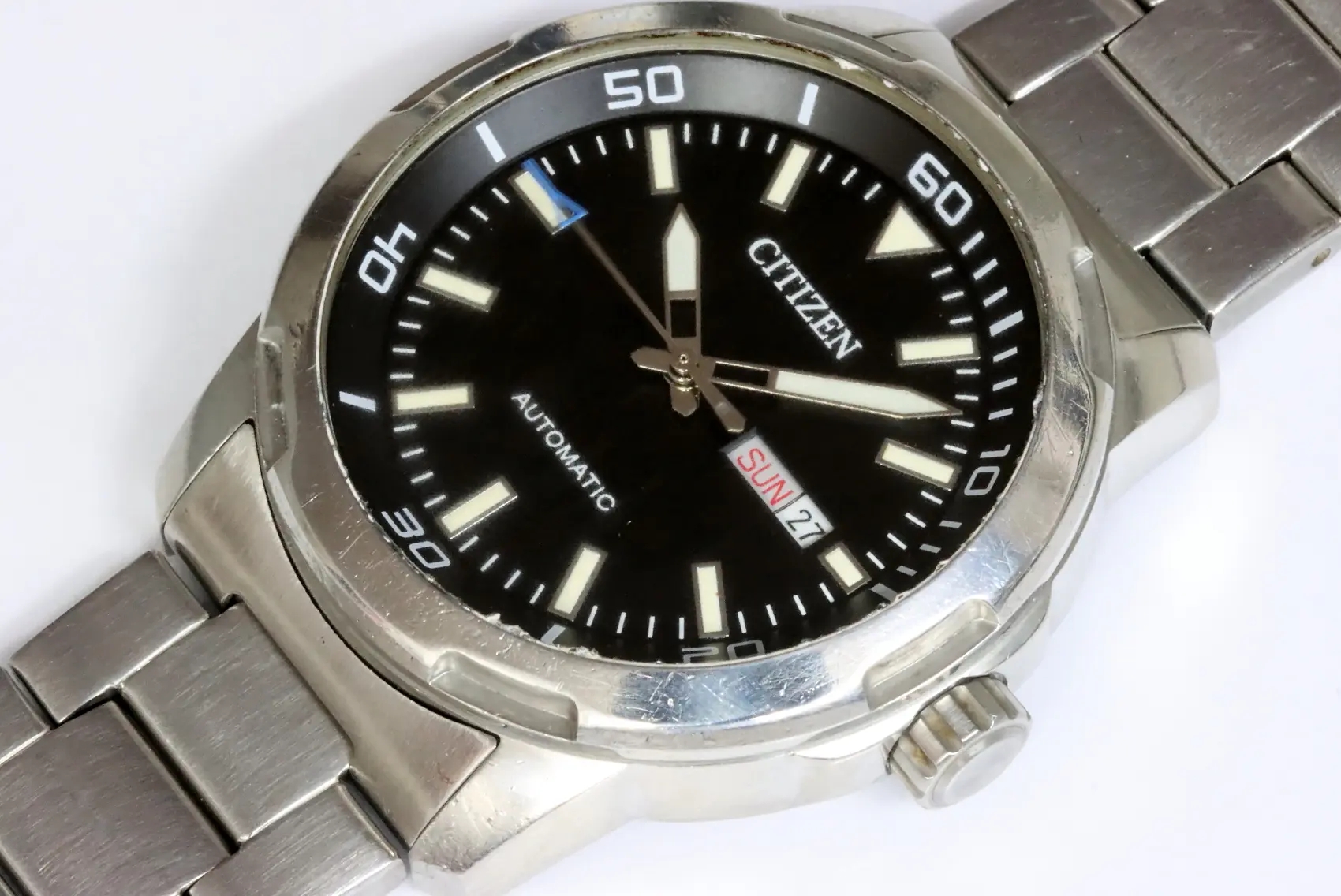 Citizen 8200-S108454 automatic 44mm mens watch