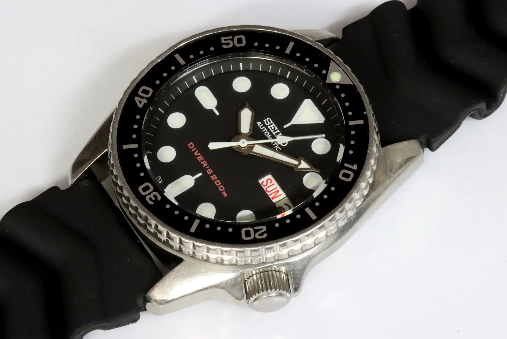 Seiko classic 7S26-0030 SKX013 midsize diver's watch
