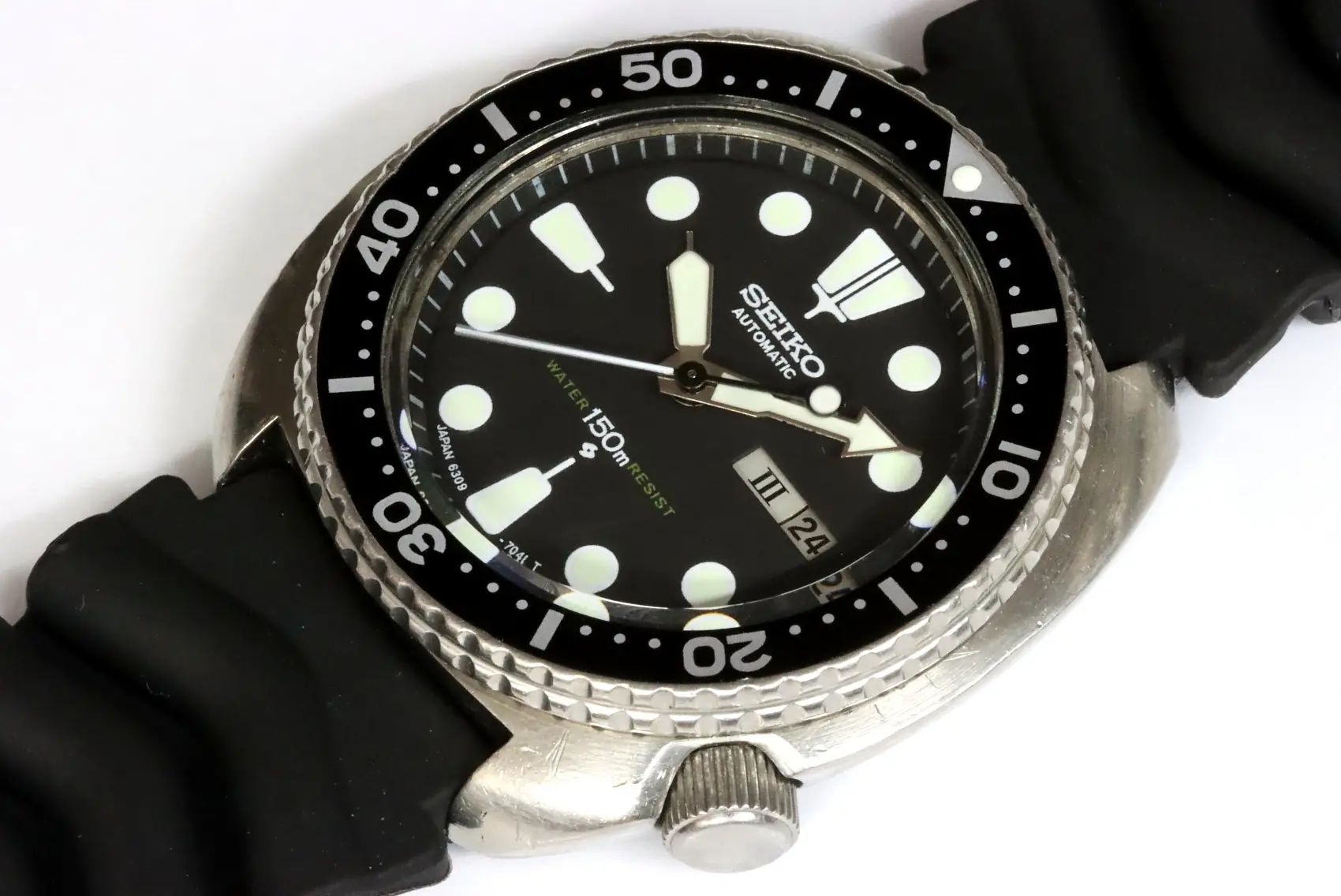 Seiko classic turtle 6309-7040 automatic men's diver's watch