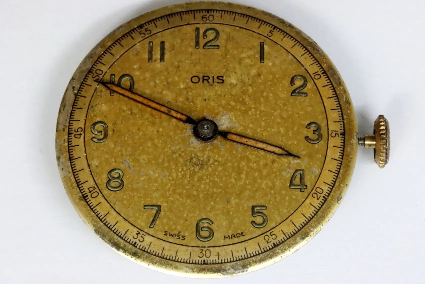 Oris cal.292 defective 7 jewels manual wind movement