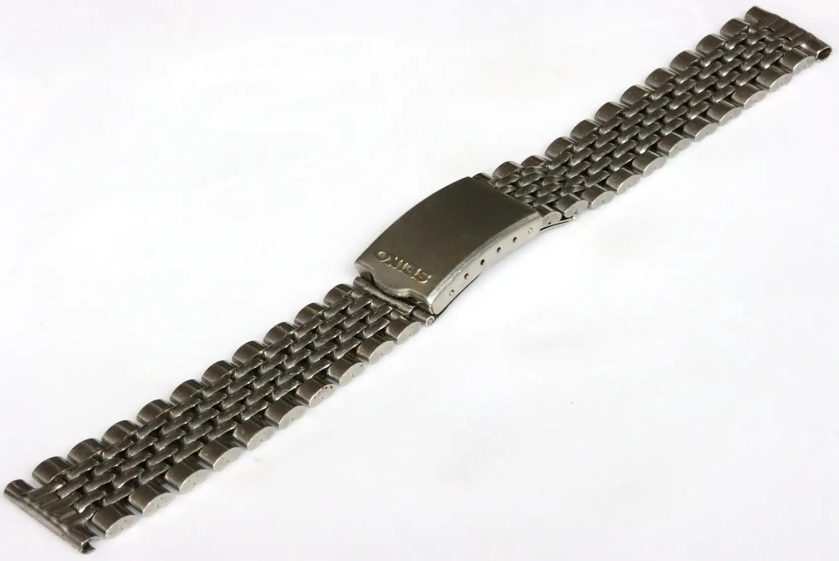 Classic 18mm Rice bracelet with Seiko clip