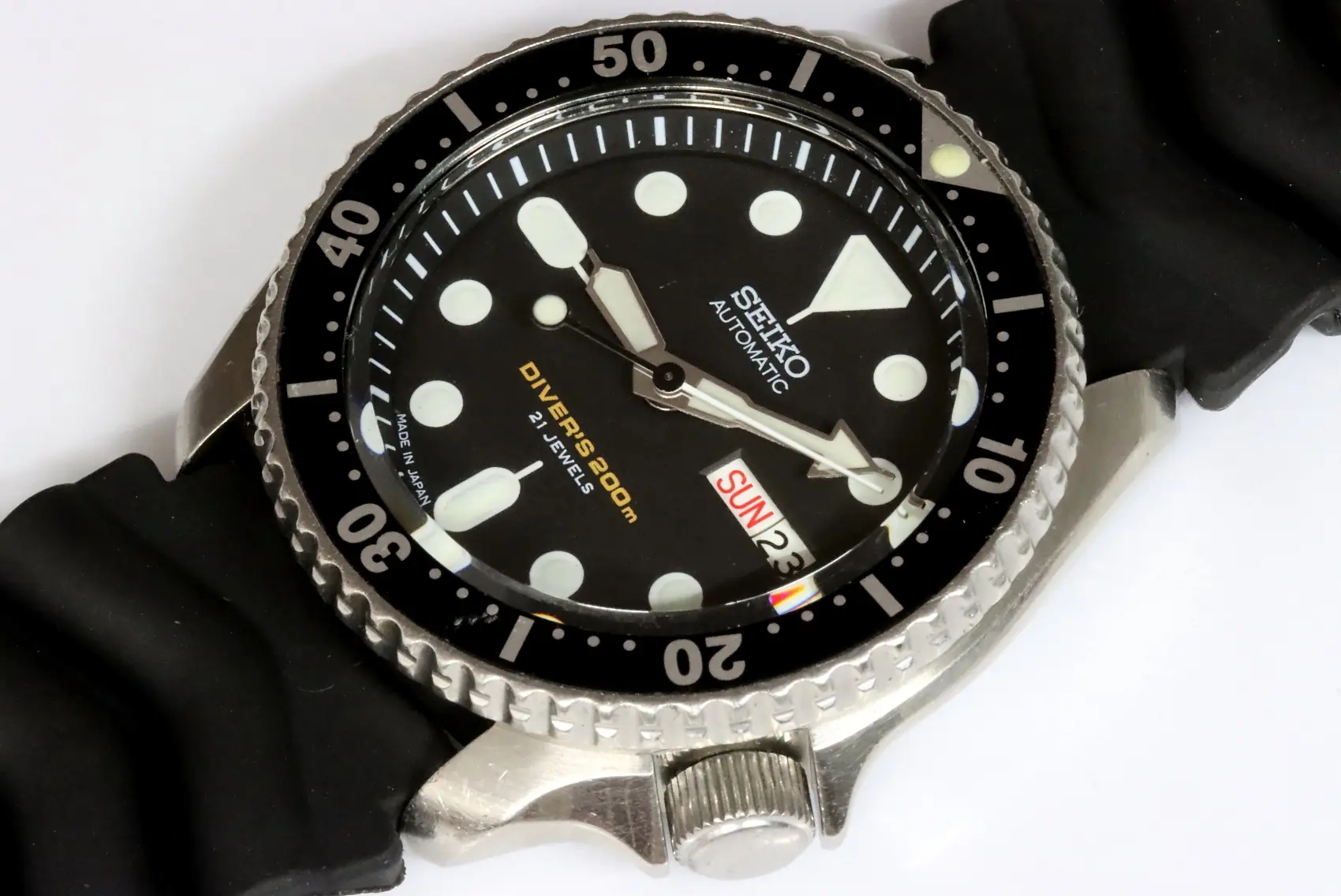 Seiko classic 7S26-0020 SKX007 Japanese market scuba diver's watch