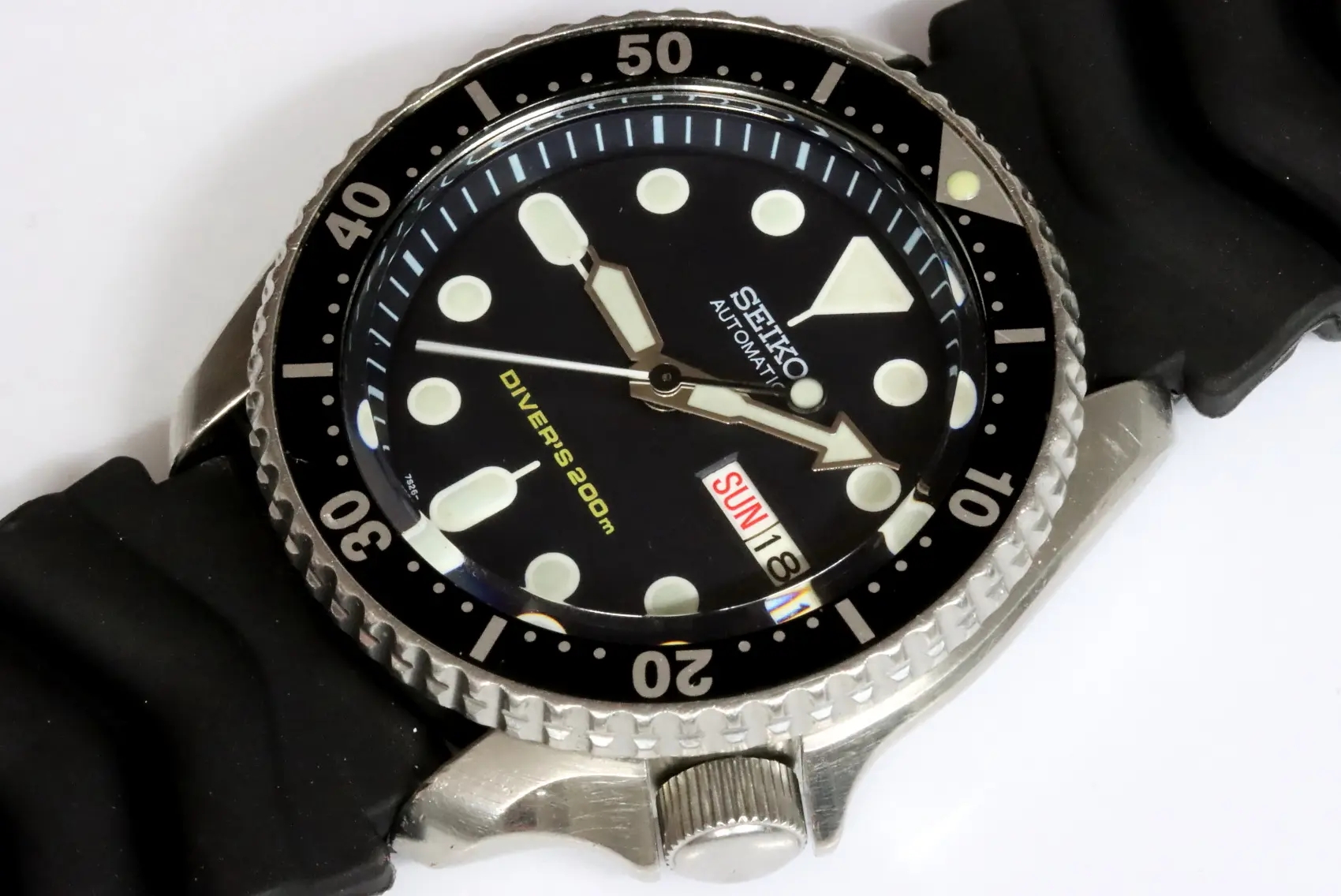Seiko classic 7S26-0020 SKX007 automatic scuba diver's watch