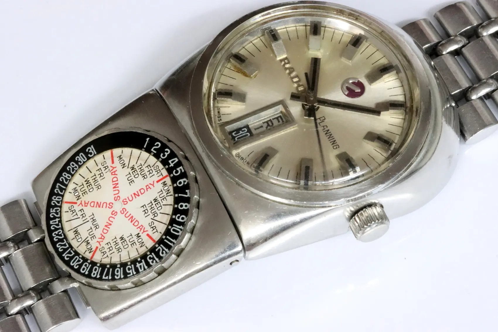 Rado planning classic and rare 25 jewels automatic watch for restore