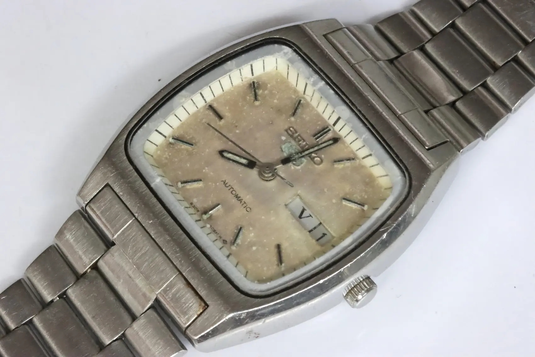 Seiko 6309-5990 defective men's watch for spares restore