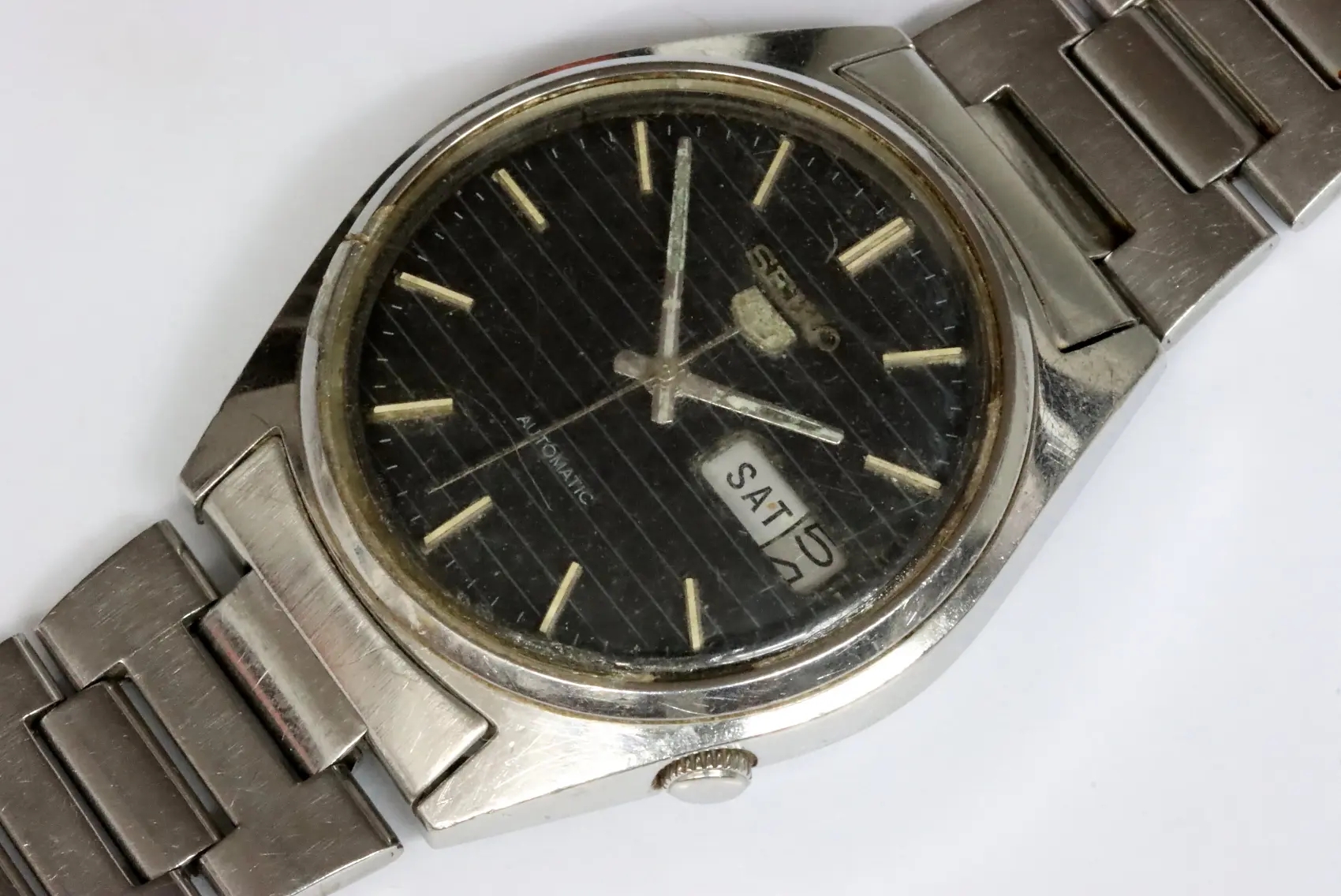 Seiko 6309-7150 automatic men's watch for spares restore