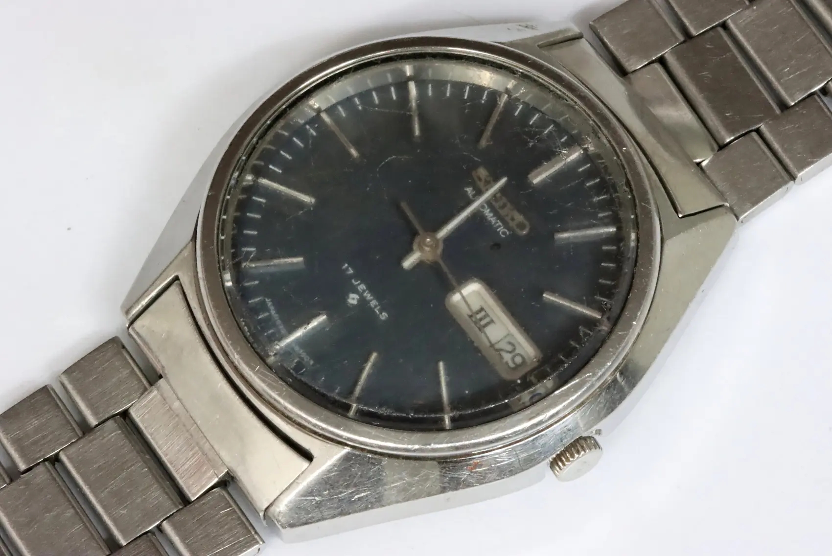 Seiko 6309-8290 defective men's watch for spares restore