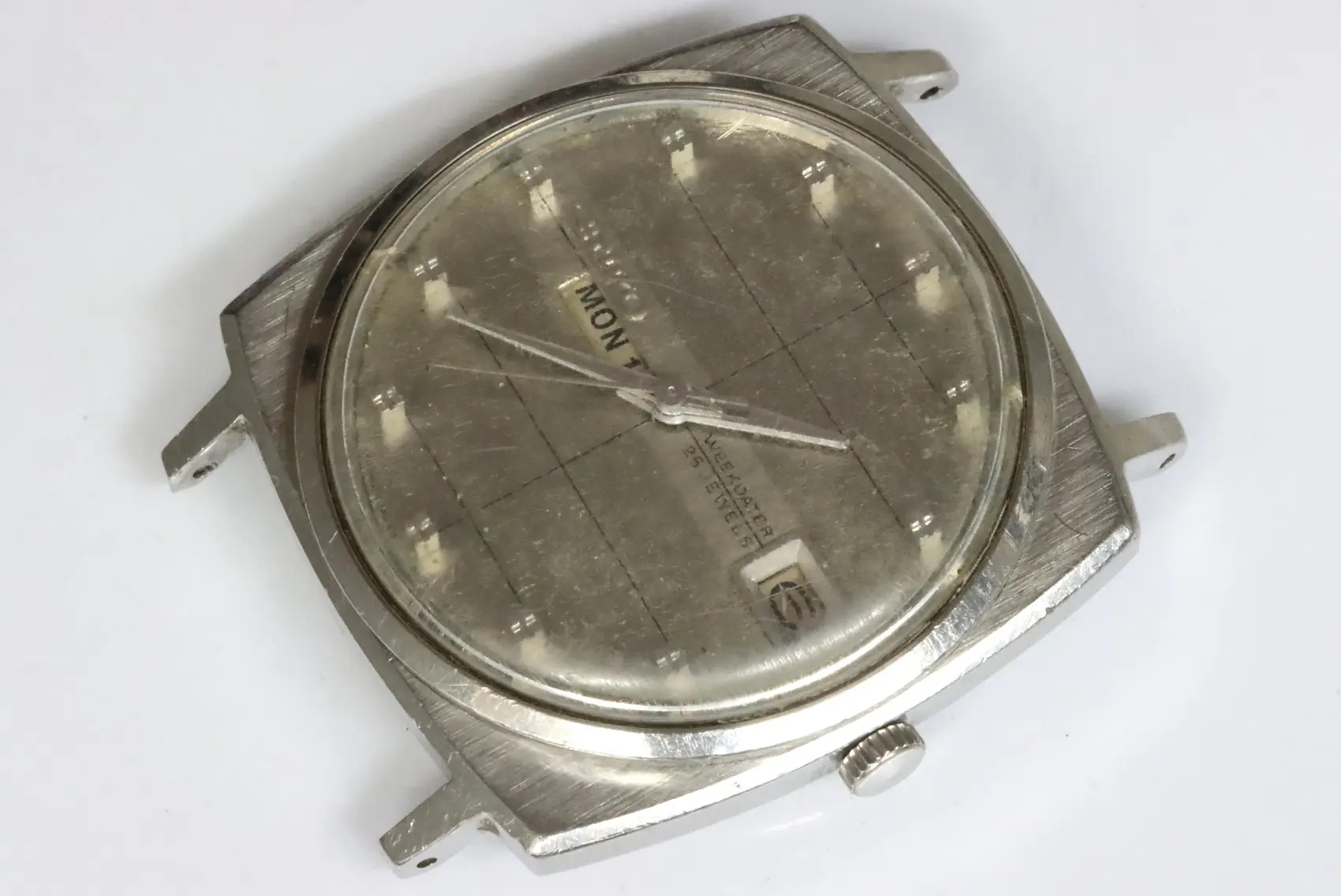 Seiko 6206-8050 sea lion 26 jewels men's watch for spares restore