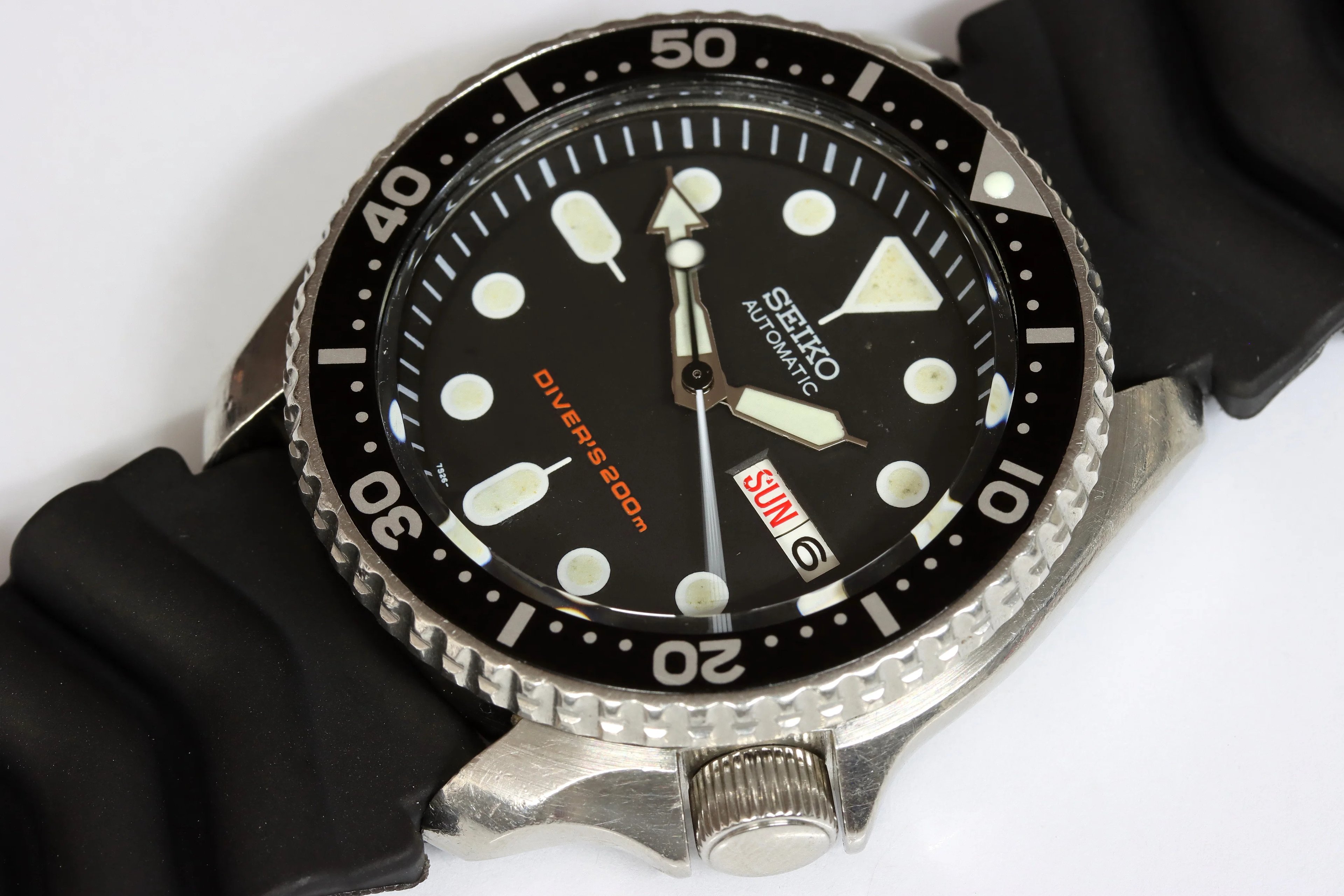 Seiko classic 7S26-0020 SKX007 automatic scuba diver's watch