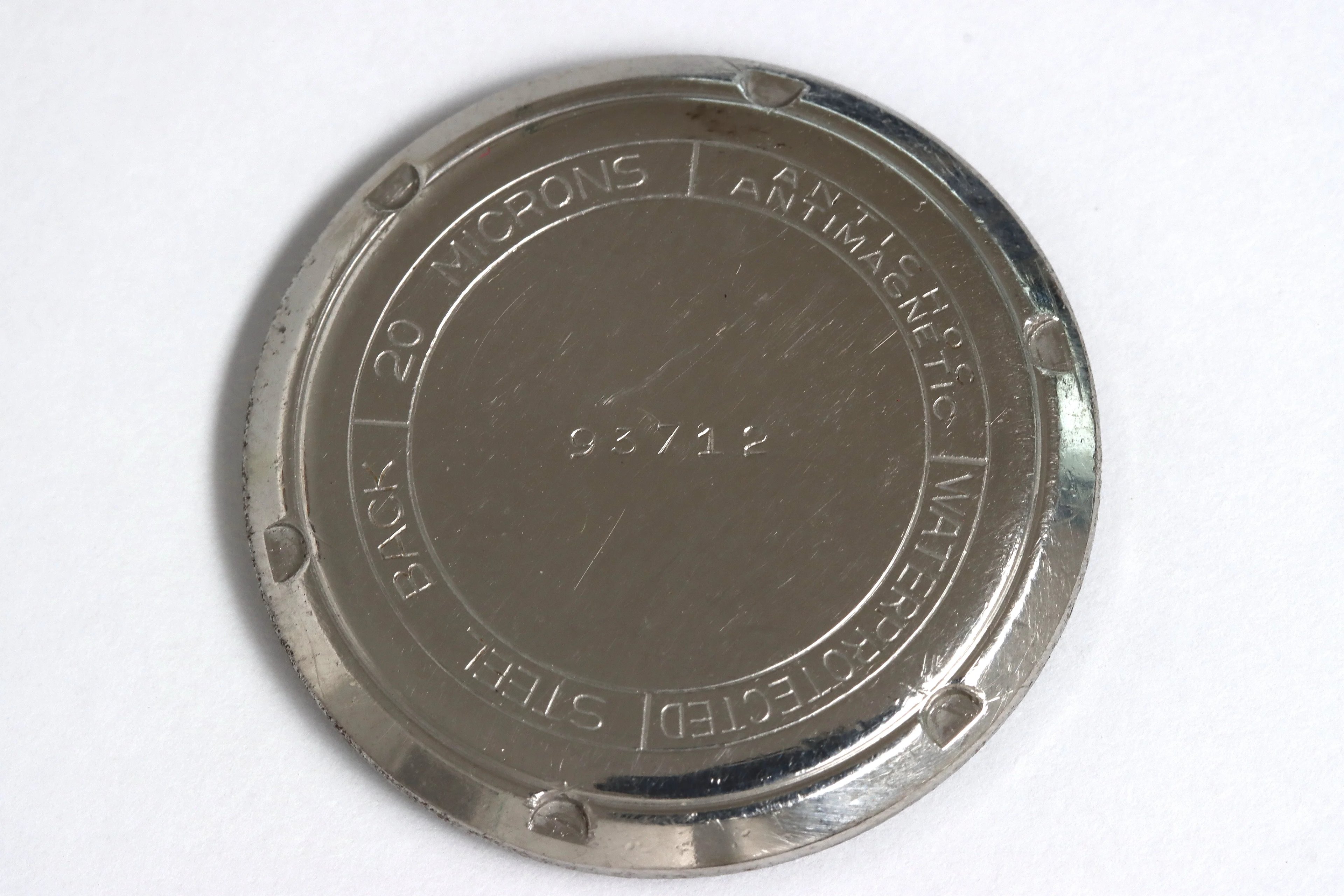 Classic 30.6mm screw case back for spares restore