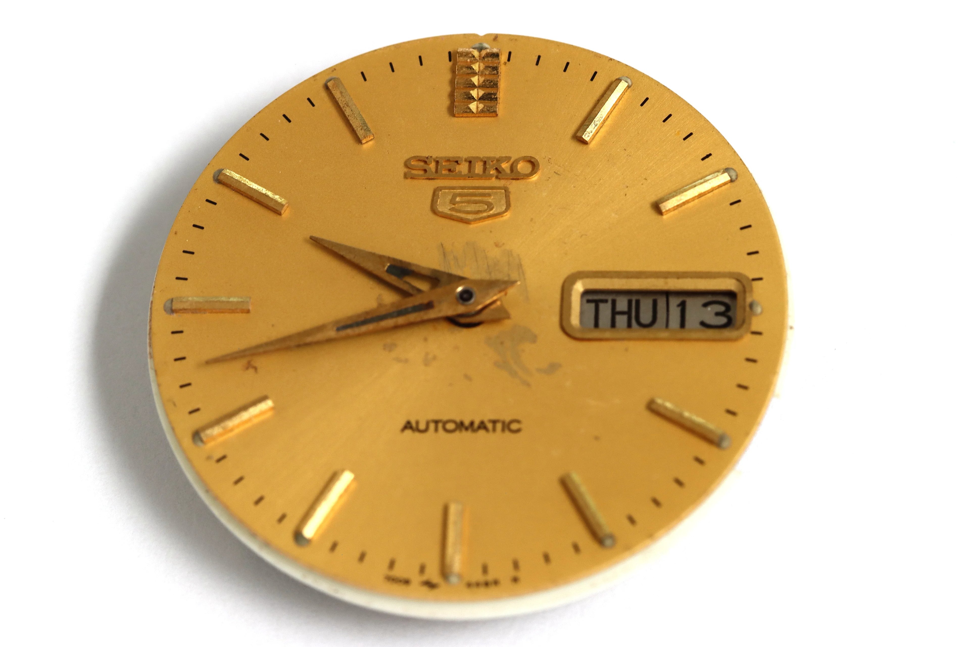 Seiko 7009A automatic movement in poor condition
