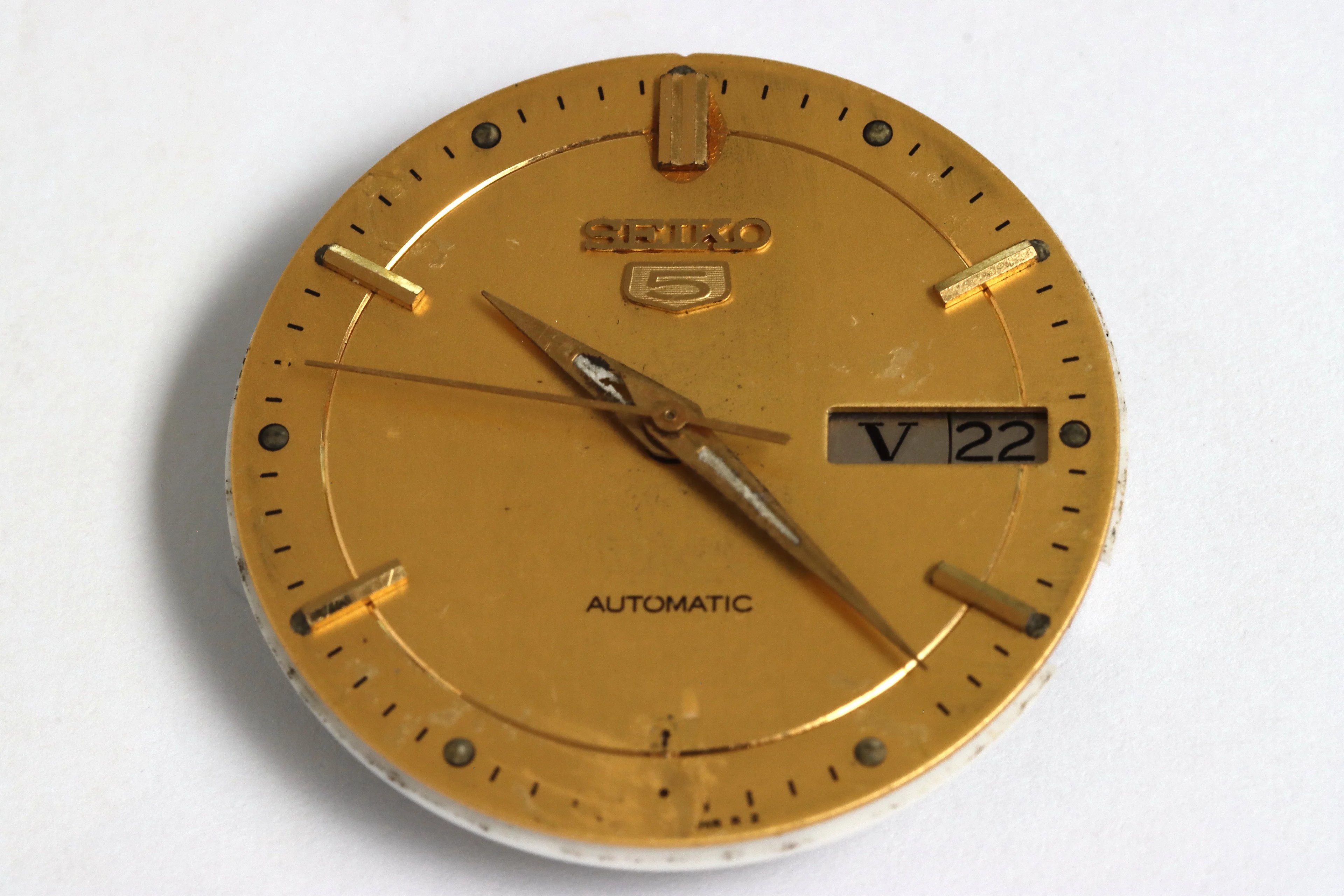 Seiko 7009A automatic movement for spares restore