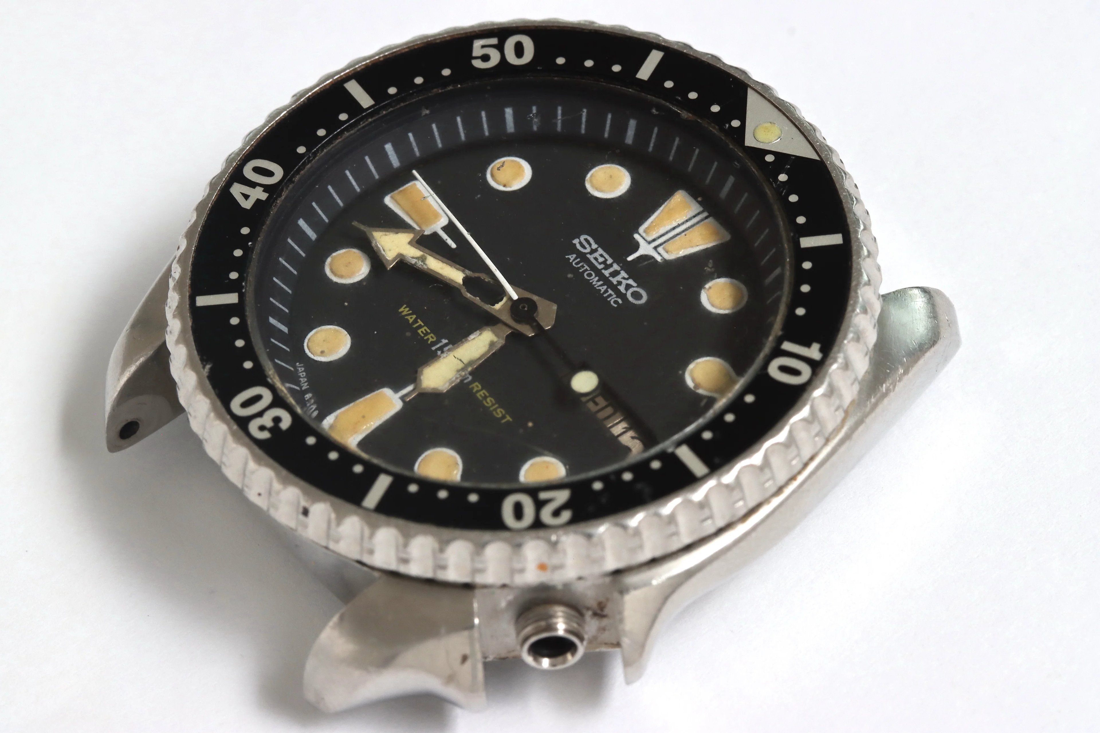 Seiko 7002 automatic divers defective Franken watch